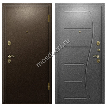 Уличная металлическая дверь с порошковым напылением - купить от производителя Мосдвери Уличная металлическая дверь с порошковым напылением